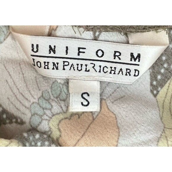 VTG Y2K John Paul Richard Floral Midi Skirt S Cottage Coquette Fairy Feminine - Picture 5 of 5